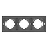 Рамка пластиковая FRM-TENDO-SFPL-3-GR (Arlight, -)