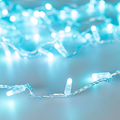 Светодиодная гирлянда ARD-STRING-CLASSIC-10000-CLEAR-100LED-SYNC RGB (230V, 6.5W, RF ПДУ, 1000) (Ardecoled, IP65)