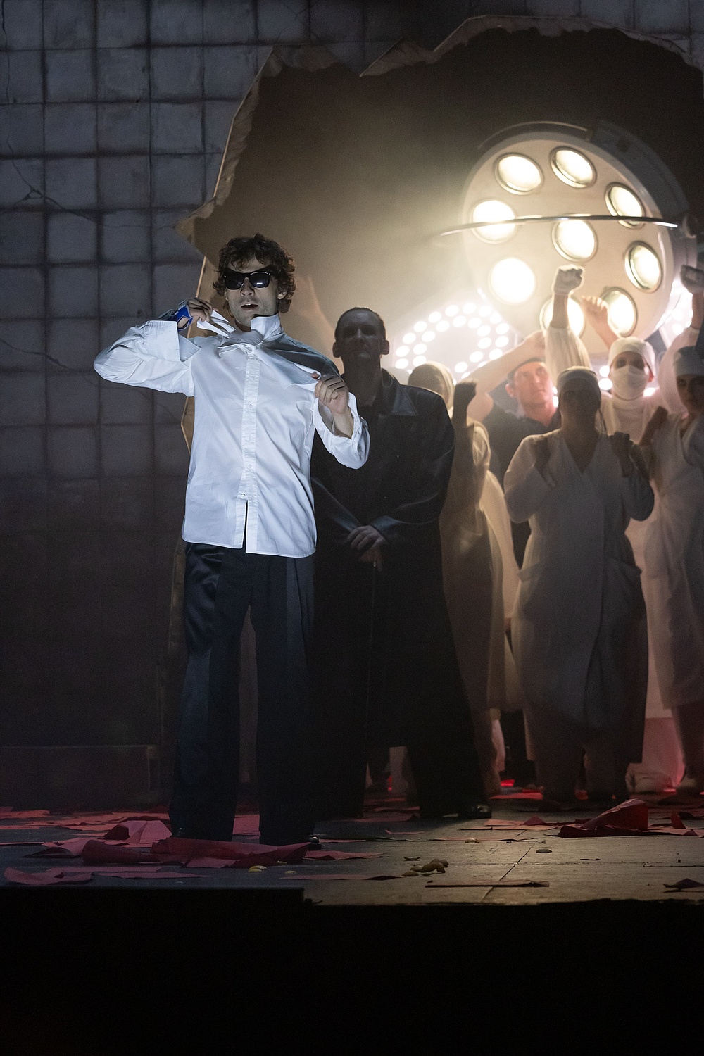 Проект освещения спектакля «ФАУСТ» в театре Сатирикон 