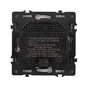 Механизм розетки с быстрой USB зарядкой SCT-NOBE-MUAC-SFPL-FC-WH (65W, QC3) (Arlight, -)