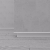 Профиль PLINTUS-FANTOM-H20-2000 WHITE (Arlight, Алюминий)