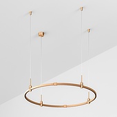 Основание ART-APRIORI-ROUND-HANG-R1000 (GD) (Arlight, IP20 Металл, 3 года)