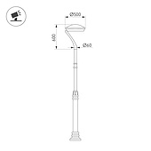 Светильник OXOR-ORNE-G2-500x600-50W Day4000 (BK, 120 deg, 230V) IP65 (Arlight, -)