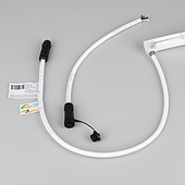 Лента герметичная MOONLIGHT-PRO-TOP-X336-16x16mm 24V RGBW-Day (12 W/m, IP67, 10m, wire x2) (Arlight, Вывод боковой, 5 лет)