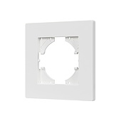 Рамка пластиковая FRM-PERIO-PL-1-WH (Arlight, -)