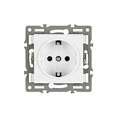 Механизм электрической розетки SCT-MEU1-PL-WH (250V, 16A) (Arlight, -)