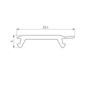 040819 Экран STRETCH-S-20-WALL-SIDE-10m (RESPECT-ST) (Arlight, -)