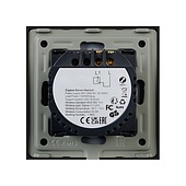 Выключатель сенсорный SWT-OMALI-S01-ZB-BK (250V, 10A, Zigbee) (Arlight, Стекло)