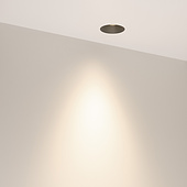 Светильник безрамочный DL-INTRAL-R63-8W Day4000 (Серо-зеленый RAL7009, 36 deg, 230V) (Arlight, IP20 Металл, 5 лет)