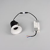 Светильник MS-ARADO-BUILT-R65-9W Warm3000 (WH-WH, 55 deg, 230V) (Arlight, IP20 Металл, 5 лет)