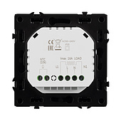 058345 Терморегулятор SWT-NOBE-MTE-SFPL-BK (электрический тёплый пол) (Arlight, Черный оникс)