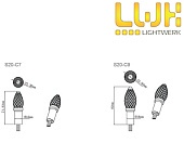 Светодиодный модуль CONE S20-SPI-RGB Светодиодный модуль CONE S20-SPI-RGB