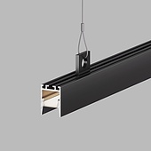 Профиль PDS-ZM-COMFY-2000 ANOD BLACK (Arlight, Алюминий)