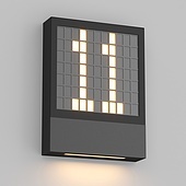 Светильник LGD-SIGN-WALL-S150x200-3W Warm3000 (GR, 148 deg, 230V) (Arlight, IP54 Металл, 3 года)
