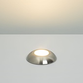 024932 Накладка ART-DECK-CAP-DOME-R50 (SL, STEEL) (Arlight, Металл)