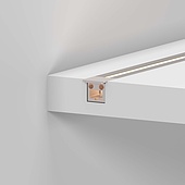 Профиль с экраном SL-MINI-3-H10-F12-2000 CHAMPAGNE GOLD (Arlight, Алюминий+пластик)