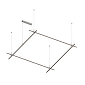 050208 Основание ART-APRIORI-QUADRAT-HANG-2000x2000 (TN) (Arlight, IP20 Металл, 3 года)