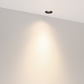 Светильник безрамочный DL-INTRAL-R39-6W Day4000 (Графит RAL7024, 50 deg, 230V) (Arlight, IP20 Металл, 5 лет)