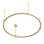 Основание ART-APRIORI-ROUND-ROD-400-R1000 (GD) (Arlight, IP20 Металл, 3 года)