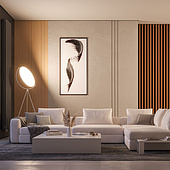 Светильник SP-LUNAR-FLOOR-D660-35W Dim-to-Warm (BK, 120 deg, 230V) (Arlight, IP20 Металл, 5 лет)