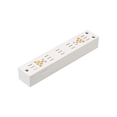 Коннектор прямой MAG-CON-25-I-POWER (WH, 5LN) (Arlight, IP20 Пластик, 5 лет)