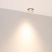 Светильник SP-NUANCE-TRIMLESS-PULL-R35-7W Warm3000 (WH, 36 deg, 230V) (Arlight, IP40 Металл, 5 лет)
