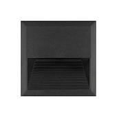 Светильник встраиваемый LTD-RIBONIK-S135x135-5W Warm3000 (Черный, 50 deg, 230V) (Arlight, IP65 Металл, 5 лет)