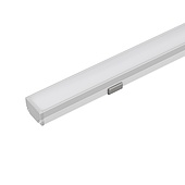 Профиль с экраном SL-SLIM20-H13-2000 ANOD+OPAL (Arlight, Алюминий)