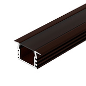 Профиль PDS-F-2000 ANOD Brown Deep (Arlight, Алюминий)