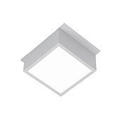 064568 Светильник влагозащищенный DL-GRIGLIATO-S90x90-6W Day4000 (Серый, 90 deg, 230V) (Arlight, IP54 Металл, 5 лет)