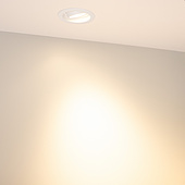 Светильник MS-VORTEX-BUILT-R90-12W Warm3000 (WH-WH, 40 deg, 230V) (Arlight, IP20 Металл, 5 лет) Светильник MS-VORTEX-BUILT-R90-12W Warm3000 (WH-WH, 40 deg, 230V) (Arlight, IP20 Металл, 5 лет)
