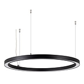 Светильник SP-CIRCLE-HANG-O3535-D1000-60W Day4000 (RAL9005, 120 deg, 230V) IP40 LED (Arlight, Алюминий)