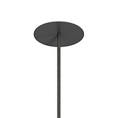 066277 Вывод провода питания для натяжного потолка SPX-CAP-STRETCH-R64-C4 (RAL7024) (Arlight, Металл)