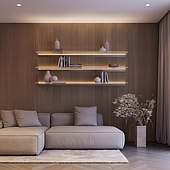 Профиль SHELF-600-2000 ANOD (Arlight, Алюминий)