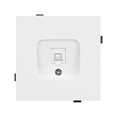 Механизм компьютерной розетки SCT-TENDO-MPC1-PL-WH (RJ-45, CAT6) (Arlight, -)
