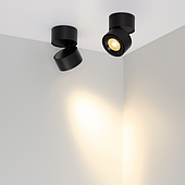 Светильник SP-POINT-SURFACE-R85-12W Warm3200-MIX (BK, 36 deg, 230V) (Arlight, IP20 Металл, 5 лет) Светильник SP-POINT-SURFACE-R85-12W Warm3200-MIX (BK, 36 deg, 230V) (Arlight, IP20 Металл, 5 лет)