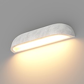 Светильник SP-BULFIN-WALL-L365-10W Warm3000 (WH, 120 deg, 230V) (Arlight, IP65 Бетон, 3 года)