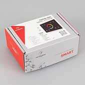 028403 Панель Sens SMART-P83-RGB Black (230V, 4 зоны, 2.4G) (Arlight, IP20 Пластик, 5 лет)