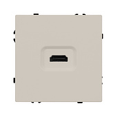 ARL NOBE Розетка HDMI софт-тач кашемир SCT-MHD1-SFPL-CA (Arlight, -)