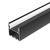 064469 Профиль SL-LINE-5050-3000 BLACK с рефлектором (Arlight, Алюминий)