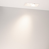 055933 Светильник MS-FLOW-BUILT-S157x85-2x12W Day4000 (WH, 15 deg, 230V) (Arlight, IP20 Металл, 5 лет)