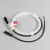 052594 Лента герметичная WAVE-SIDE-PU-H120-06x12mm 24V RGB (8 W/m, IP68, 1m, wire x1) (Arlight, Вывод прямой, 3 года)