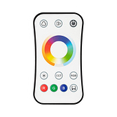 INTELLIGENT ARLIGHT Пульт SMART-801-52-1G-1SC-RGB-MIX White (3V, 2.4G) (IARL, IP20 Пластик, 5 лет)