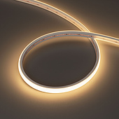 055529 Лента герметичная MOONLIGHT-TOP-X320-11x7mm 24V Warm3000 (10 W/m, IP65, CSP, 0,5m, wire x1) (Arlight, Образец)