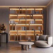 Лента FC-A240-10mm 24V White6000-CX1 (24 W/m, IP20, 5m) (Arlight, резка 1 светодиод)