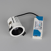 Светильник MS-ATLAS-BUILT-R58-10W Day4000 (WH-BK, 35 deg, 230V) (Arlight, IP20 Металл, 5 лет)