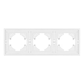 Рамка пластиковая FRM-TENDO-PL-3-WH (Arlight, -)