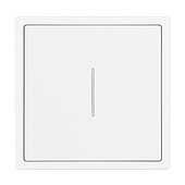 Механизм звонкового выключателя LED SWT-NOBE-MKR1-SFPL-L-WH (230V, 10A) (Arlight, Белый кварц)