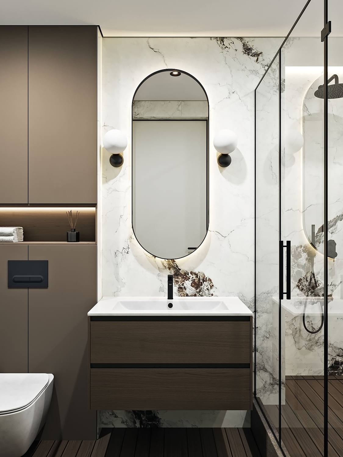 Проект квартиры 149 м2 на Шмитовском 