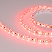 Лента RTW 2-5000SE 12V Red 2x (5060, 300 LED, LUX) (Arlight, 14.4 Вт/м, IP65)